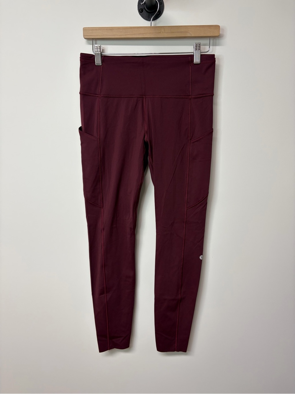Lululemon Invigorate High-Rise Tight 25” Red Merlot Size 8